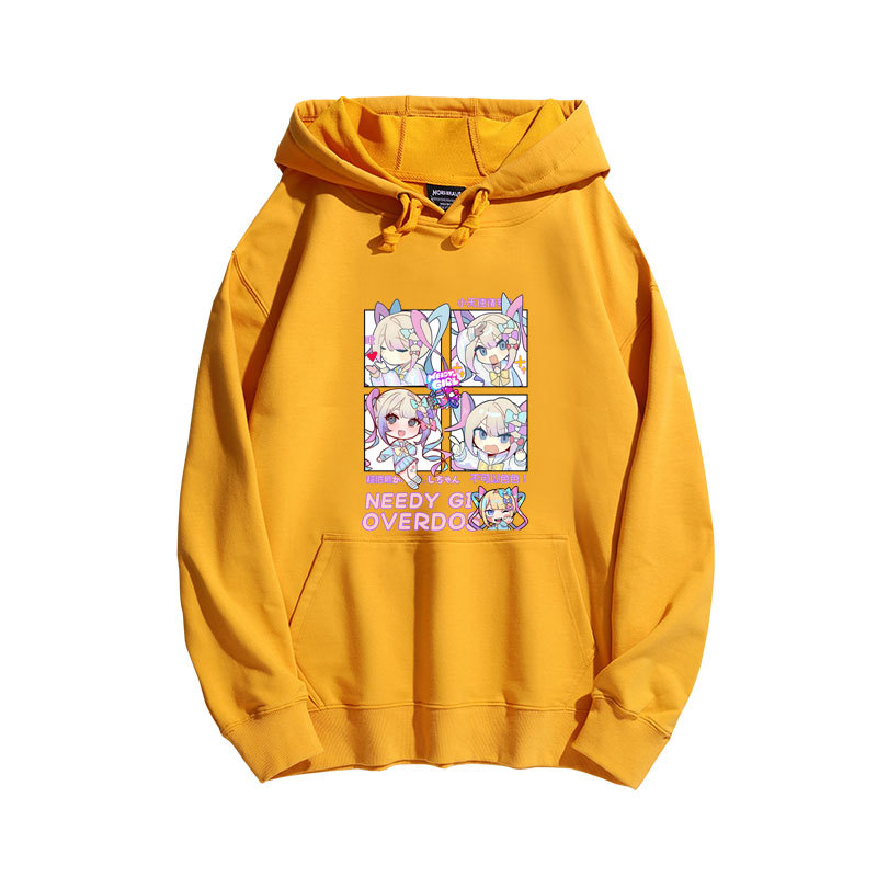 主播女孩重度依賴新款 親子情侶男女款連帽衛衣-ZUIHANG SHOP