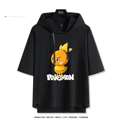 Labubu x 寶可夢 連帽短袖T恤-ZUIHANG SHOP