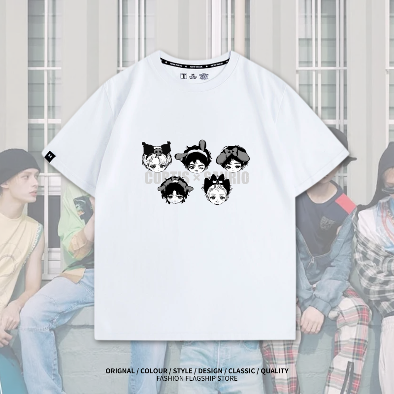 CORTIS 2025新款 親子情侶男女印花短袖T恤