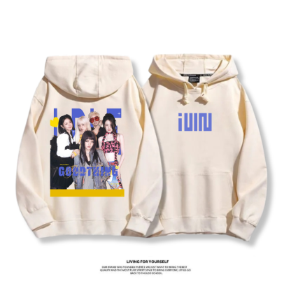 (G)I-DLE 2025秋冬新款 親子情侶男女連帽衛衣