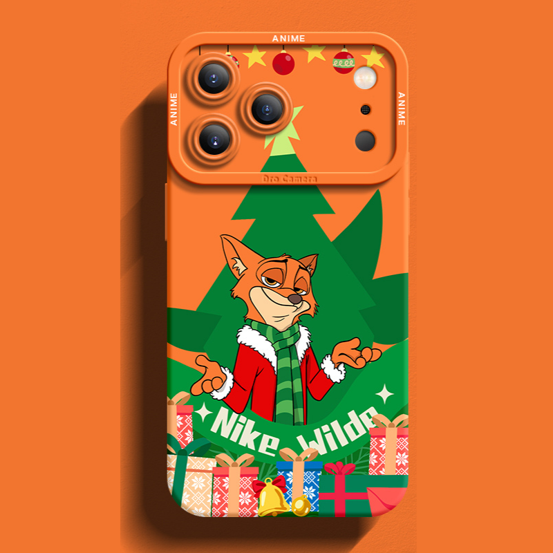 動物方城市液態矽膠全包防摔軟殼