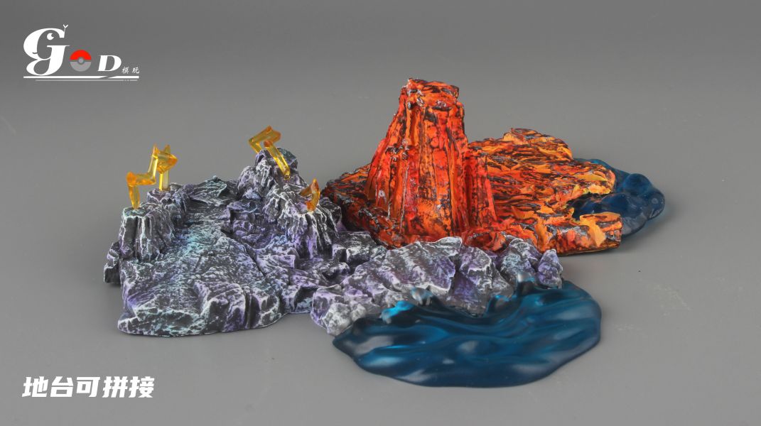 【預購】God模玩 伊布套組（火伊布+水伊布+雷伊布）-ZUIHANG SHOP