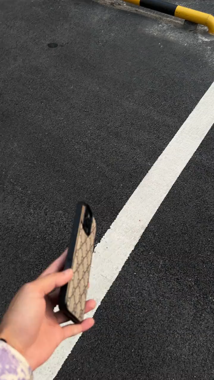 古馳皮紋磨砂防摔手機殼