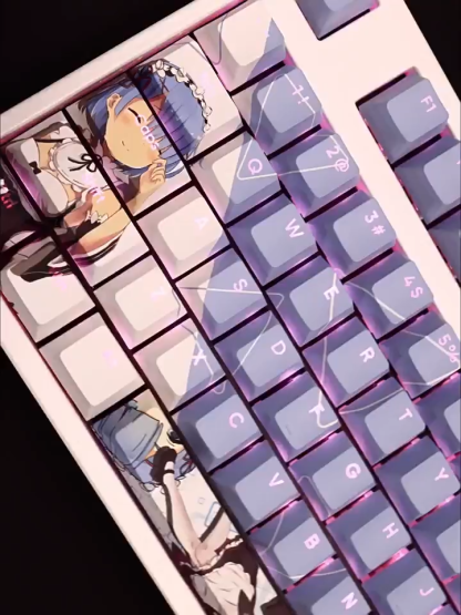 從零開始的異世界生活蕾姆透光RGB108鍵標準配列衛星軸鍵帽