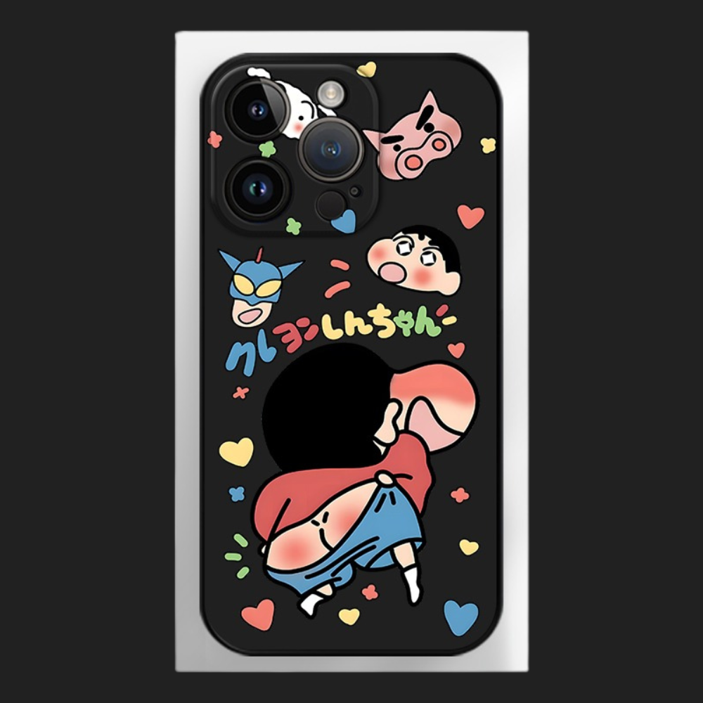 蠟筆小新液態矽膠全包防摔軟殼-ZUIHANG SHOP