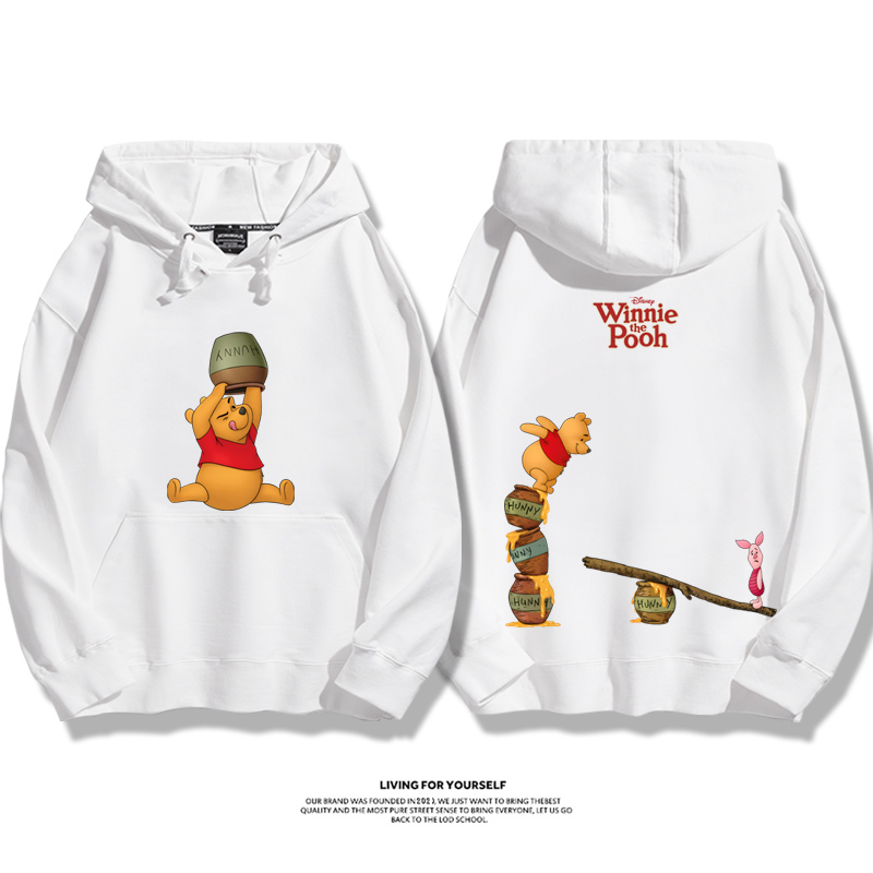 小熊維尼新款 親子情侶男女款連帽衛衣-ZUIHANG SHOP