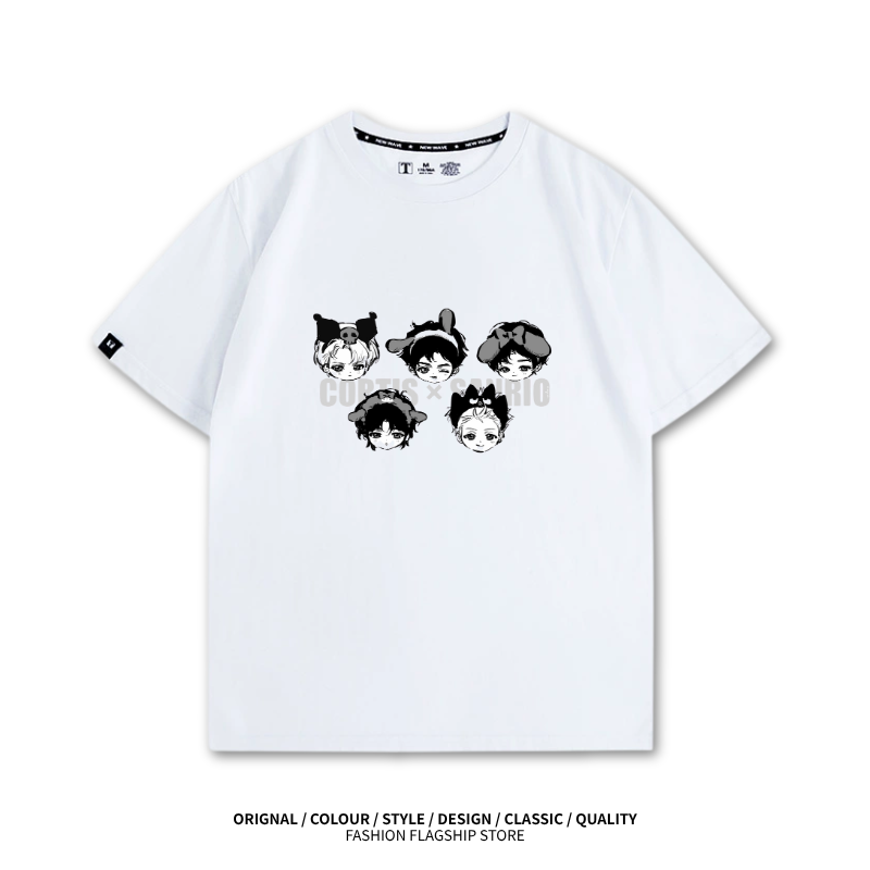 CORTIS 2025新款 親子情侶男女印花短袖T恤