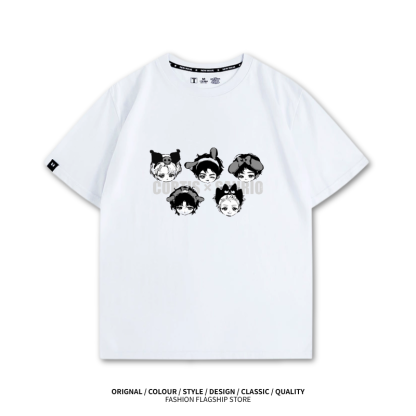 CORTIS 2025新款 親子情侶男女印花短袖T恤