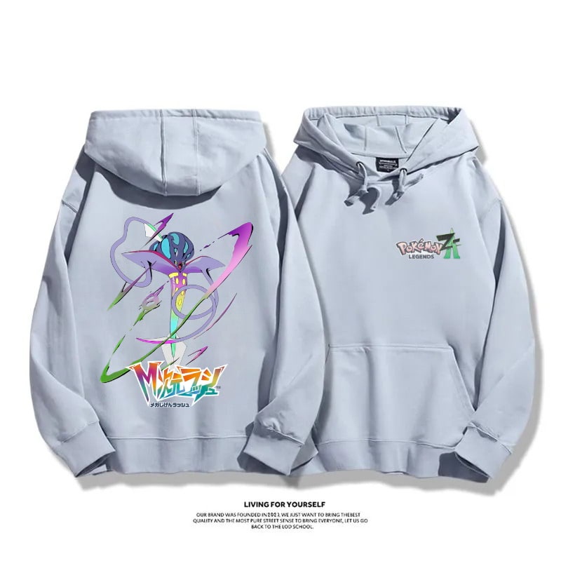 寶可夢傳說 Z-A 2025秋冬新款 親子情侶男女連帽衛衣