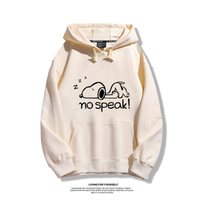 史努比 秋冬新款 親子情侶男女連帽衛衣