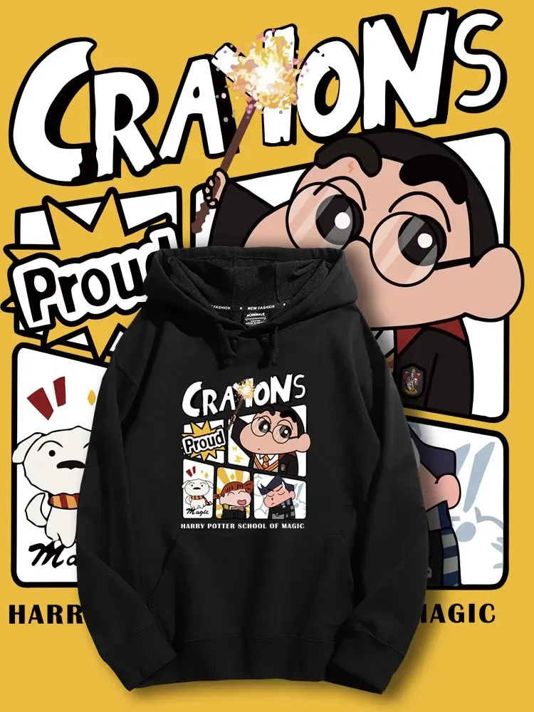 蠟筆小新新款 親子情侶男女款連帽衛衣-ZUIHANG SHOP