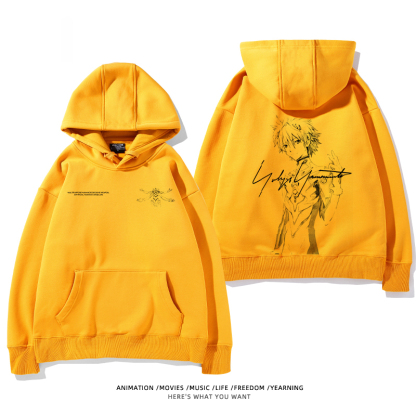 新世紀福音戰士新款 親子情侶男女款連帽衛衣-ZUIHANG SHOP