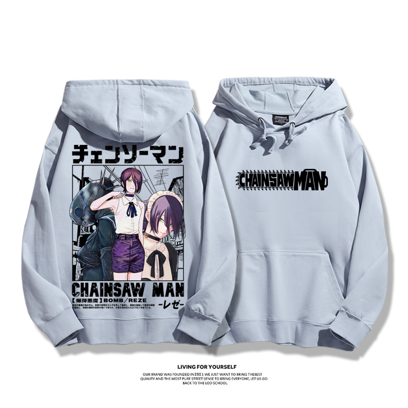 鏈鋸人 2025秋冬新款 親子情侶男女連帽衛衣-ZUIHANG SHOP