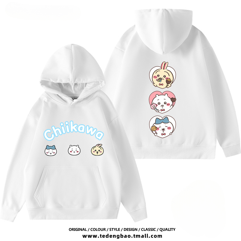 Chiikawa新款 親子情侶男女款連帽衛衣-ZUIHANG SHOP