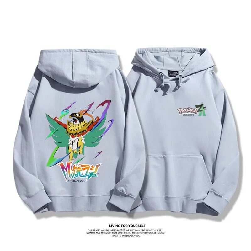 寶可夢傳說 Z-A 2025秋冬新款 親子情侶男女連帽衛衣