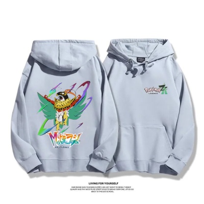 寶可夢傳說 Z-A 2025秋冬新款 親子情侶男女連帽衛衣