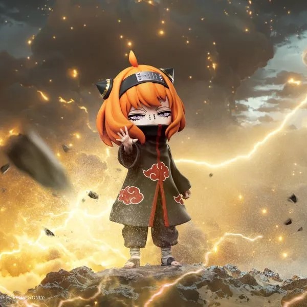 【會員秒殺】間諜家家酒+火影忍者 雙配色 佩恩安妮亞 X CR工作室-ZUIHANG SHOP