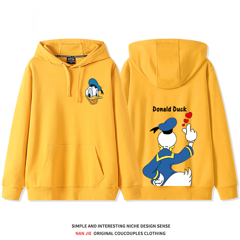 迪士尼 2025秋冬新款 親子情侶裝連帽衛衣