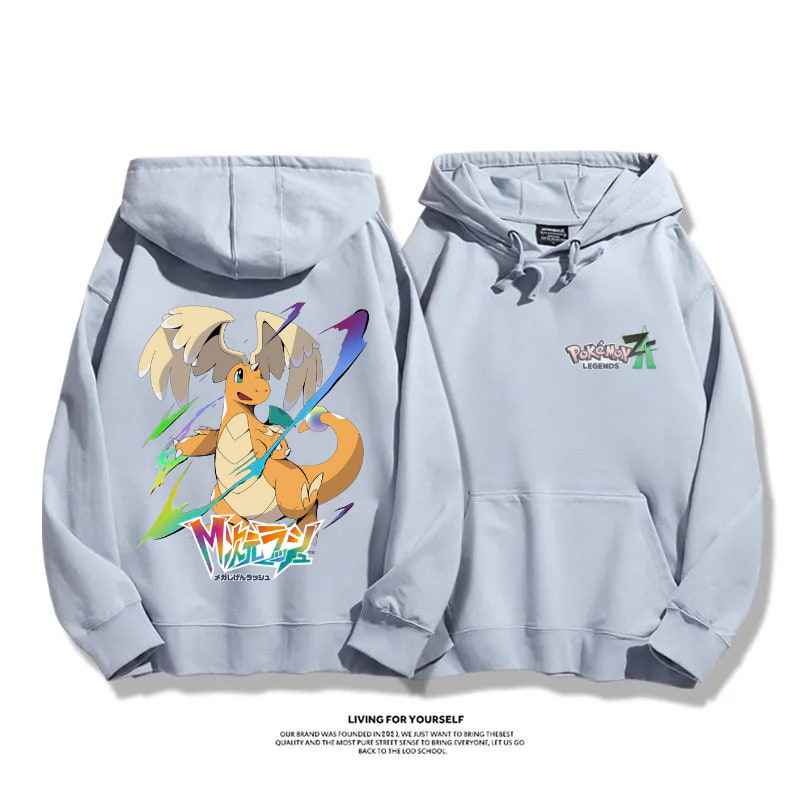 寶可夢傳說 Z-A 2025秋冬新款 親子情侶男女連帽衛衣