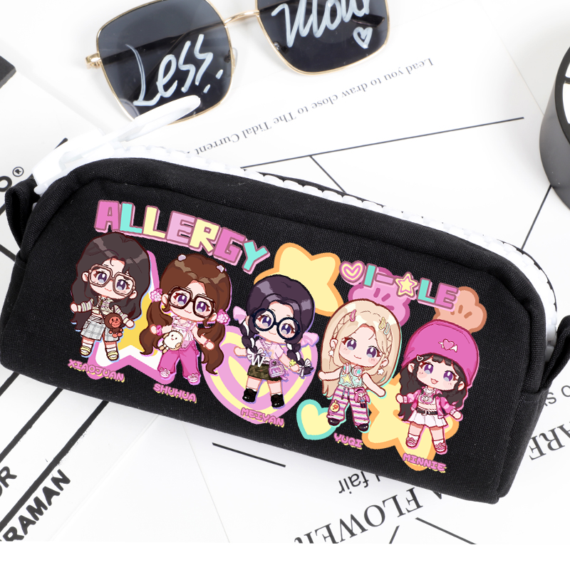 (G)I-DLE 專輯應援 同人筆袋收納文具盒-ZUIHANG SHOP