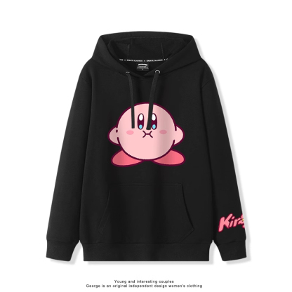 星之卡比 2025秋冬新款 親子情侶裝連帽衛衣