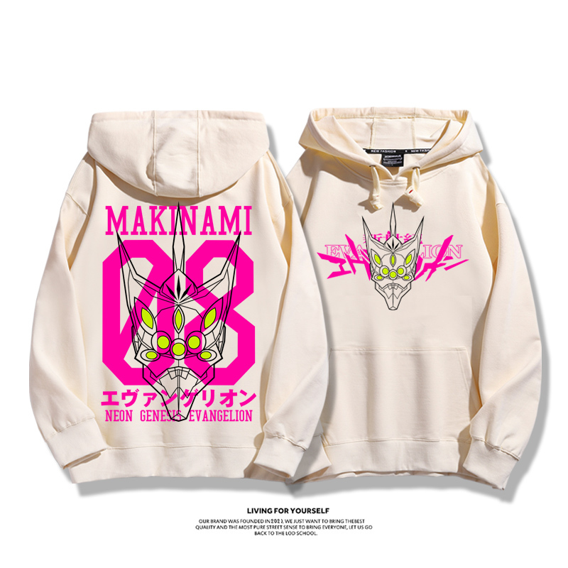 新世紀福音戰士新款 親子情侶男女款連帽衛衣-ZUIHANG SHOP