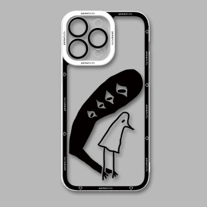 Goodnight Punpun 晚安布布天使眼透明防摔軟殼-ZUIHANG SHOP