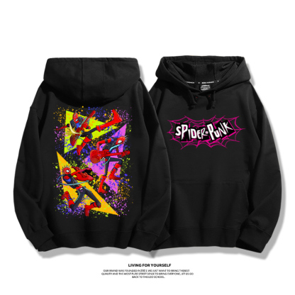 蜘蛛俠新款 親子情侶男女款連帽衛衣-ZUIHANG SHOP