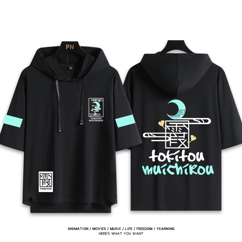 鬼滅之刃  連帽短袖T恤-ZUIHANG SHOP