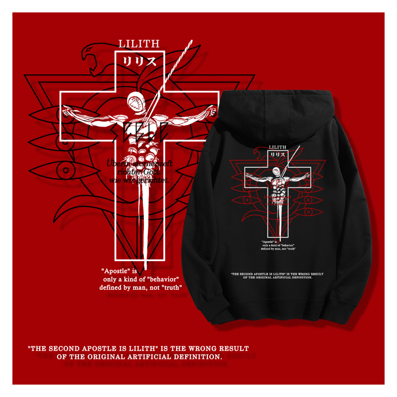 新世紀福音戰士 2025秋冬新款 親子情侶男女連帽衛衣-ZUIHANG SHOP