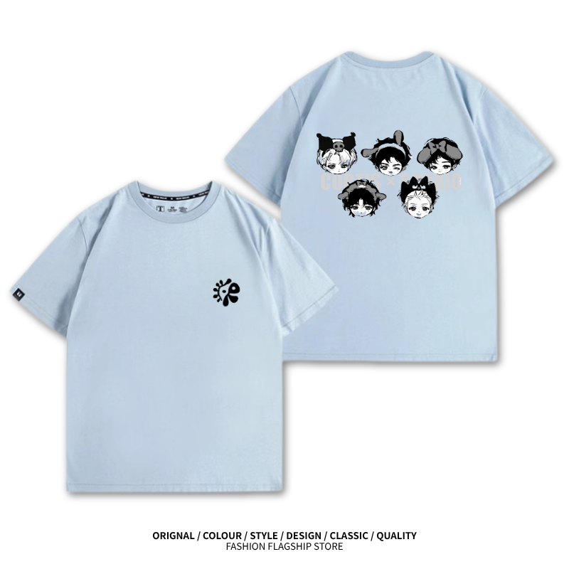 CORTIS 2025新款 親子情侶男女印花短袖T恤