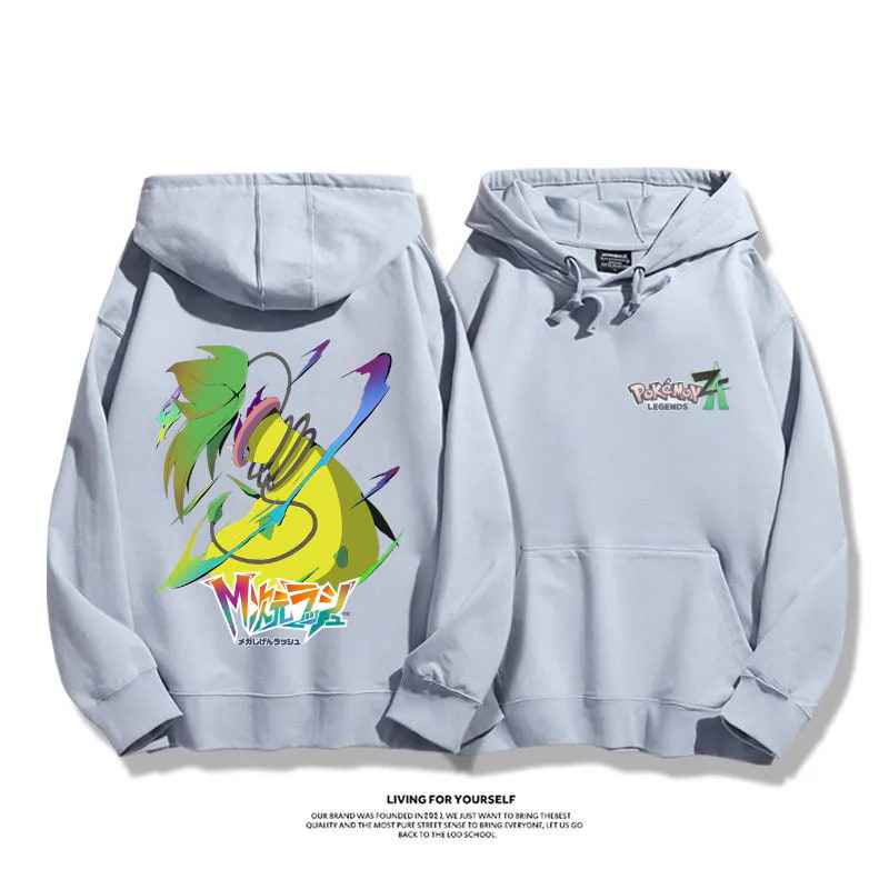 寶可夢傳說 Z-A 2025秋冬新款 親子情侶男女連帽衛衣