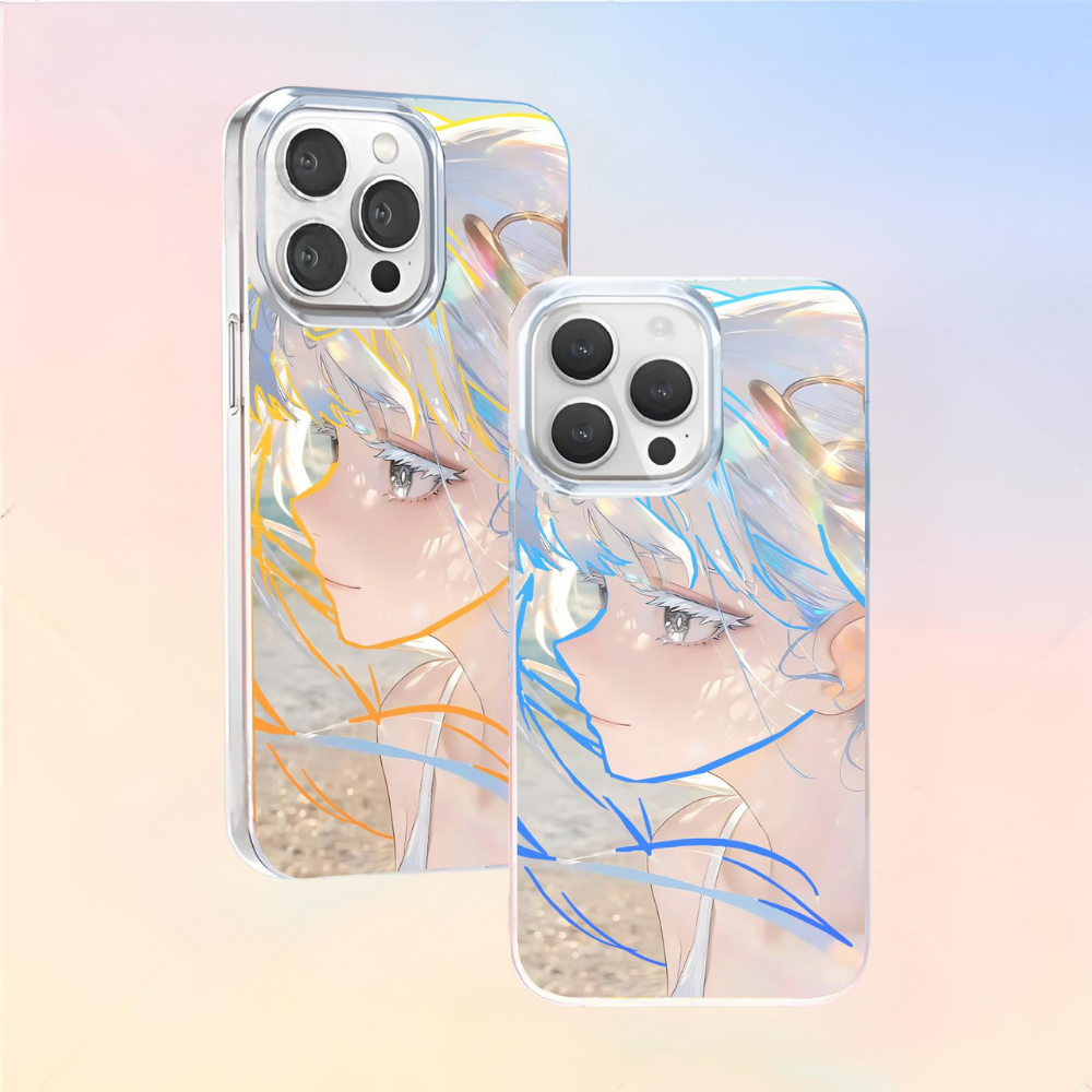 原神極光金漸變防摔手機殼