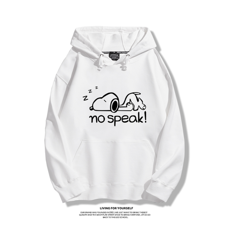 史努比 秋冬新款 親子情侶男女連帽衛衣