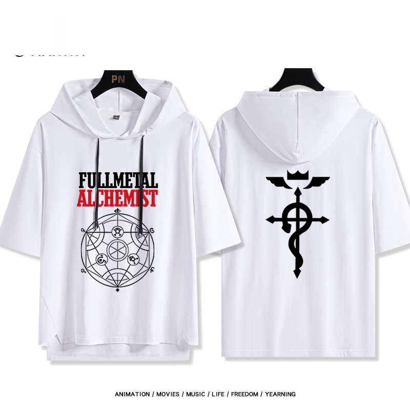 鋼之鍊金術師 連帽短袖T恤-ZUIHANG SHOP
