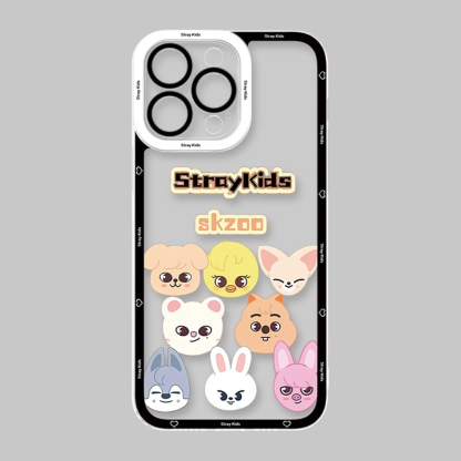 straykids天使眼透明防摔軟殼