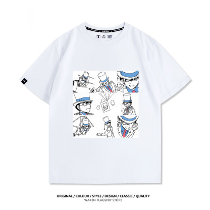 怪盜基德 2025親子情侶男女同款 印花短袖T恤