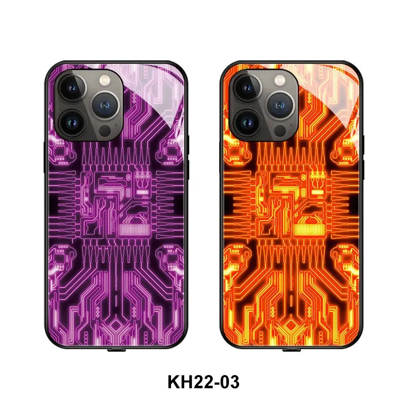 賽博朋克來電閃智能發光手機殼