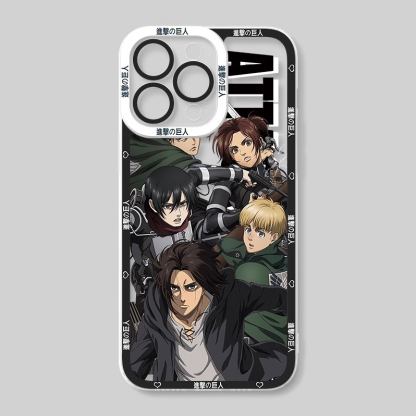 進擊的巨人天使眼透明防摔軟殼-ZUIHANG SHOP