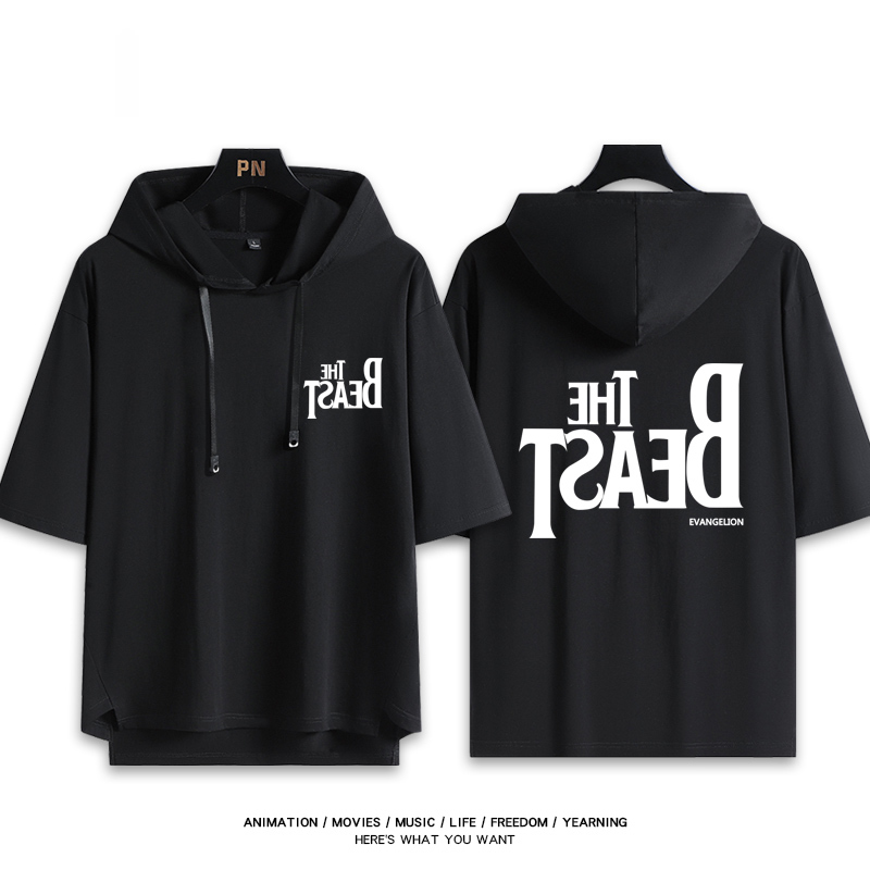 EVA福音戰士 連帽短袖T恤-ZUIHANG SHOP