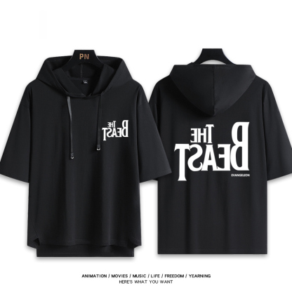 EVA福音戰士 連帽短袖T恤-ZUIHANG SHOP