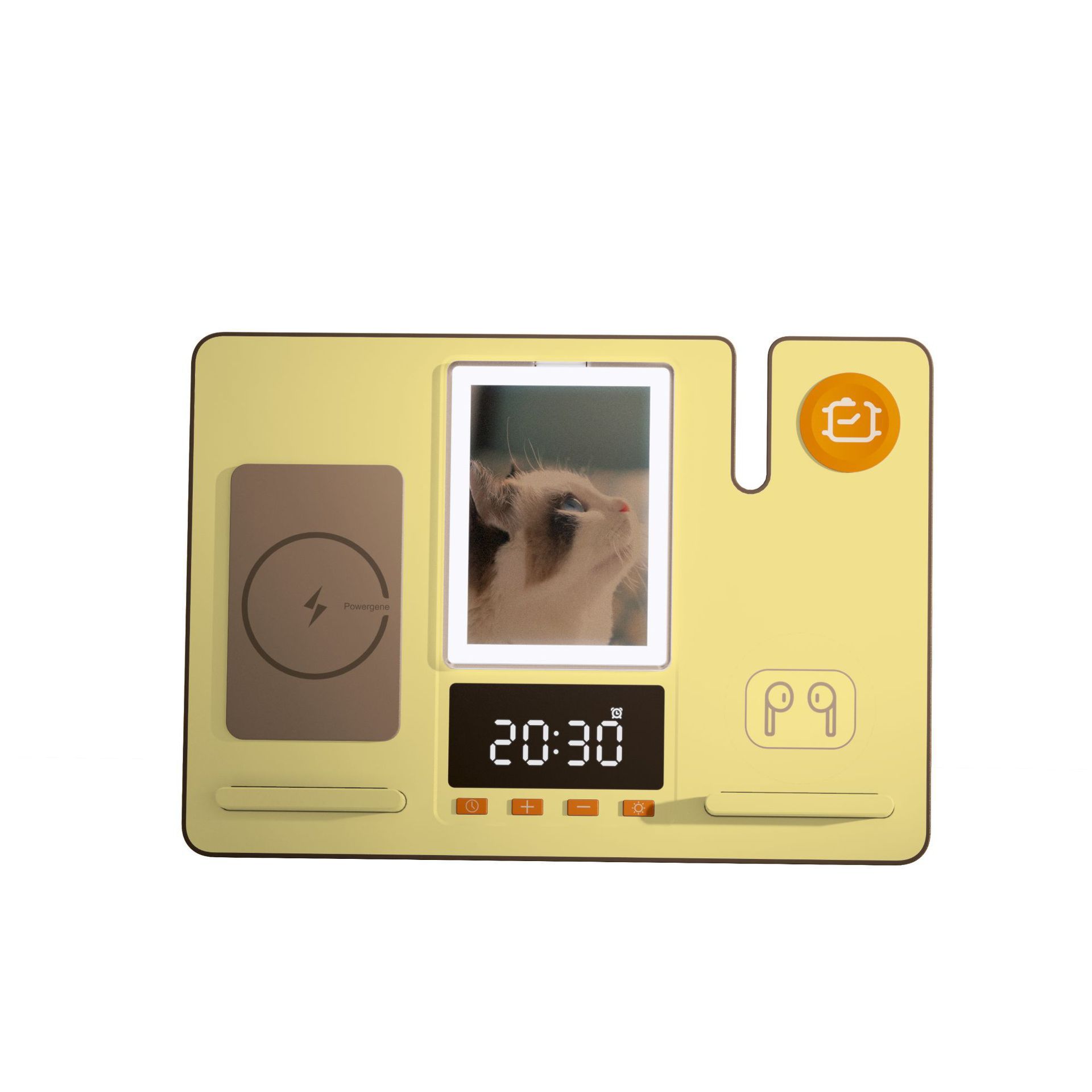 家用多功能六合一無線充 | 桌面耳機手錶手機相冊支架 | 無線充電座-ZUIHANG SHOP