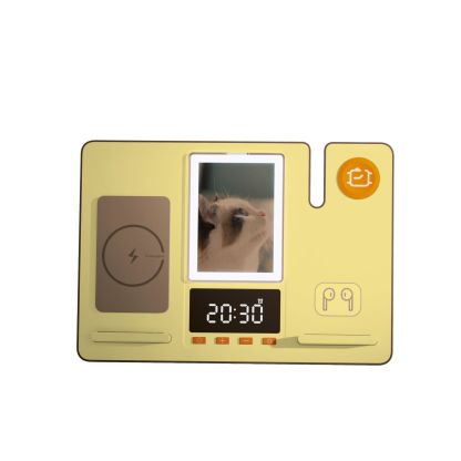 家用多功能六合一無線充 | 桌面耳機手錶手機相冊支架 | 無線充電座-ZUIHANG SHOP