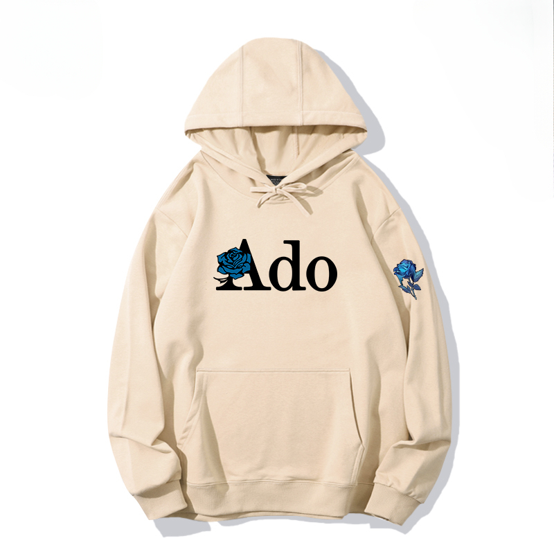 Ado歌手同人 寬鬆百搭 秋冬款 寬鬆連帽衛衣-ZUIHANG SHOP