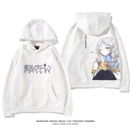 葬送的芙莉蓮新款 親子情侶男女款連帽衛衣-ZUIHANG SHOP