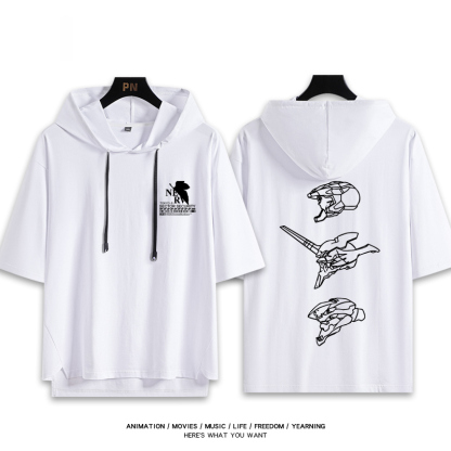 EVA福音戰士 連帽短袖T恤-ZUIHANG SHOP