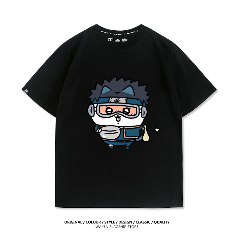 Chiikawa 2025親子情侶男女同款 印花短袖T恤