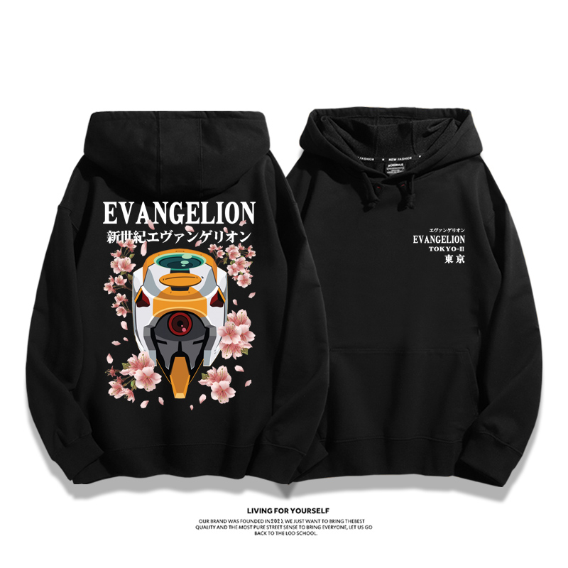 新世紀福音戰士新款 親子情侶男女款連帽衛衣-ZUIHANG SHOP