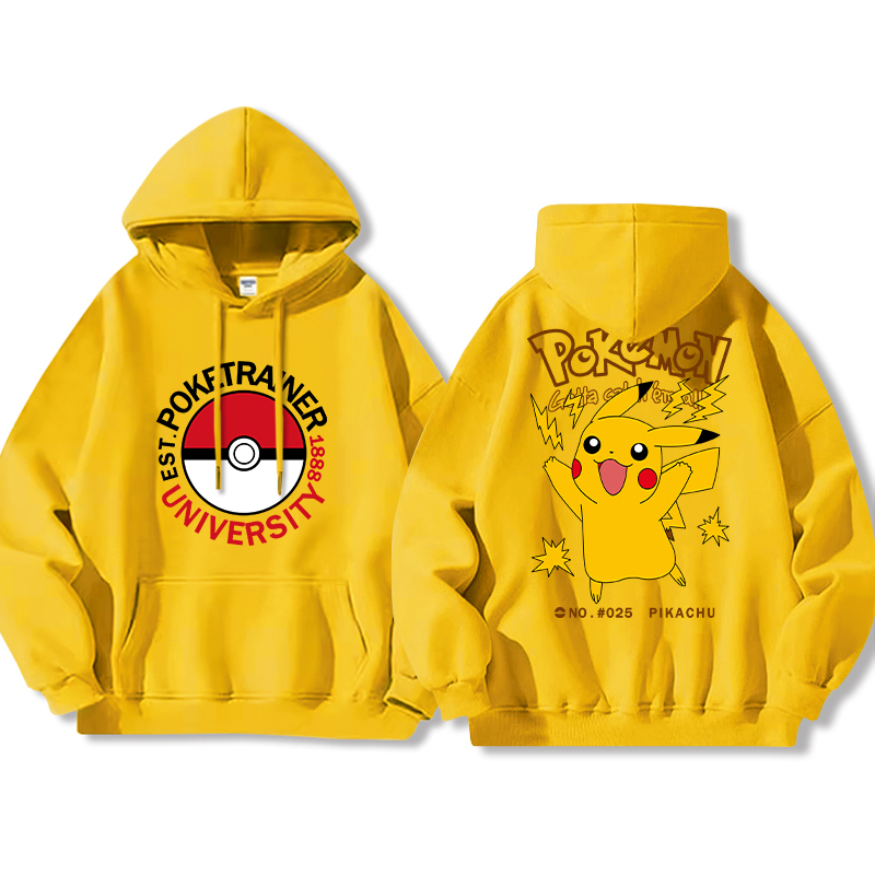寶可夢新款 親子情侶男女款連帽衛衣-ZUIHANG SHOP