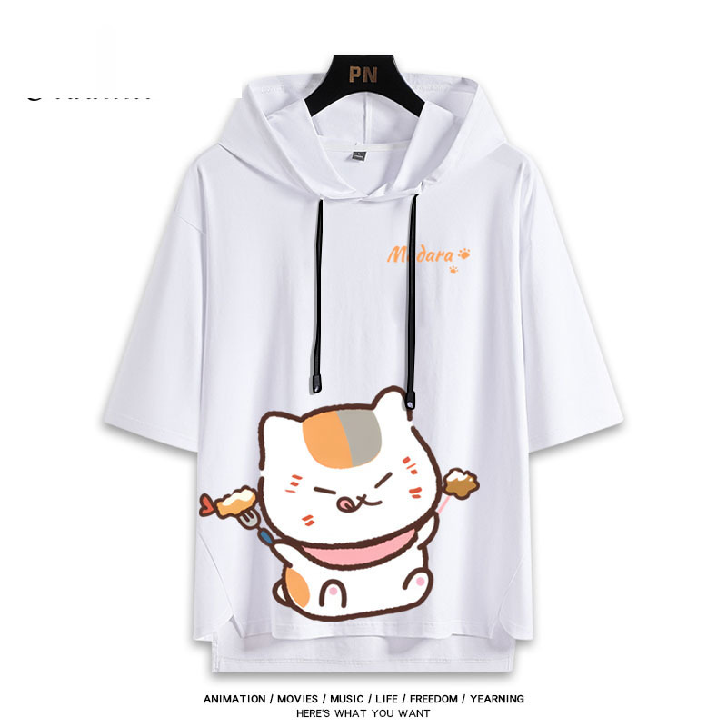 夏目友人帳 連帽短袖T恤-ZUIHANG SHOP